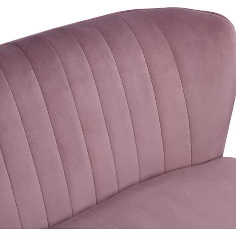 ΚΑΝΑΠΕΣ ANDY 2ΘΕΣΙΟΣ ΣΑΠΙΟ ΜΗΛΟ ΒΕΛΟΥΔΟ HM8401.02 128x70x77Υ εκ.