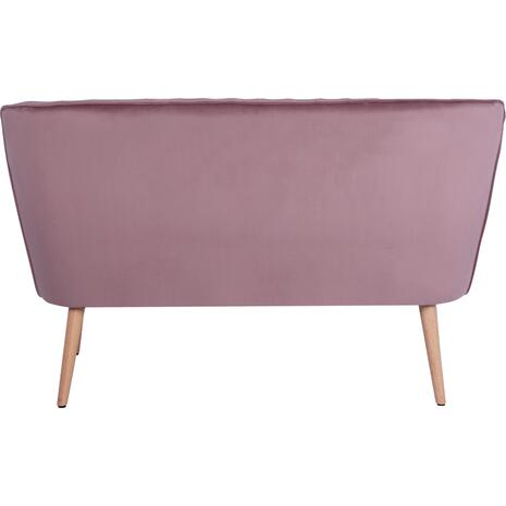 ΚΑΝΑΠΕΣ ANDY 2ΘΕΣΙΟΣ ΣΑΠΙΟ ΜΗΛΟ ΒΕΛΟΥΔΟ HM8401.02 128x70x77Υ εκ.