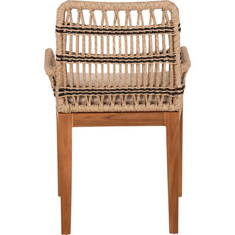 ΠΟΛΥΘΡΟΝΑ STARDOM HM9760.02 ΞΥΛΟ ΤΕΑΚ ΚΑΙ ΣΧΟΙΝΙ ΦΥΣΙΚΟ ΜΕ ΑΝΘΡΑΚΙ 57x65x83Yεκ.