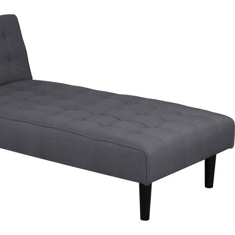 ΚΑΝΑΠΕΣ ΚΡΕΒΑΤΙ ΓΩΝΙΑ ΑΝΑΣΤΡΕΨΙΜΗ ZELDA HM3154.01 ΜΕ ΓΚΡΙ ΥΦΑΣΜΑ 254X163X74Y εκ.