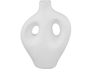 ΕΠΙΤΡΑΠΕΖΙΟ ΔΙΑΚΟΣΜΗΤΙΚΟ ΒΑΖΟ FLIKER HM4666.02L ΤΕΡΑΚΟΤΑ ΣΕ ΛΕΥΚΟ--22.5x12x30Υεκ.