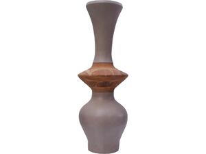 ΔΙΑΚΟΣΜΗΤΙΚΟ ΒΑΖΟ ΔΑΠΕΔΟΥ NEBULA HM4660.05S FIBER CEMENT TAUPE--ΞΥΛΟ ΤΕΑΚ Φ45x115Υεκ