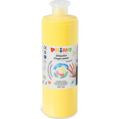 Δακτυλομπογιά CMP Primo Finger Paint σε μπουκάλι 750ml 210 Yellow