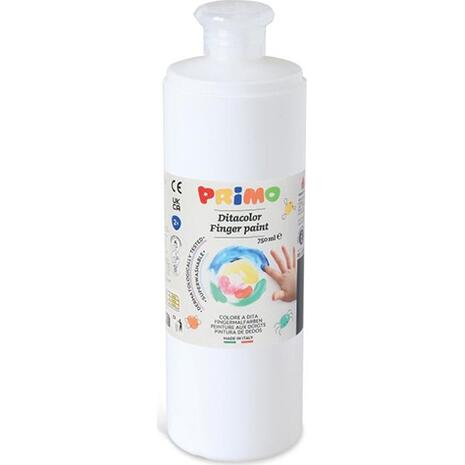 Δακτυλομπογιά CMP Primo Finger Paint σε μπουκάλι 750ml 100 White