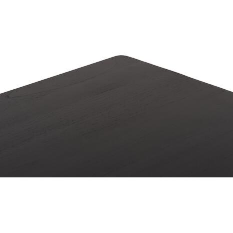 ΤΡΑΠΕΖΙ ΤΡΑΠΕΖΑΡΙΑΣ ΤΕΤΡΑΓΩΝΟ FRANTZ HM9458.02 MINDI ΞΥΛΟ ΜΑΥΡΟ 80x80x78Yεκ.