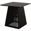 ΤΡΑΠΕΖΙ ΤΡΑΠΕΖΑΡΙΑΣ ΤΕΤΡΑΓΩΝΟ FRANTZ HM9458.02 MINDI ΞΥΛΟ ΜΑΥΡΟ 80x80x78Yεκ.