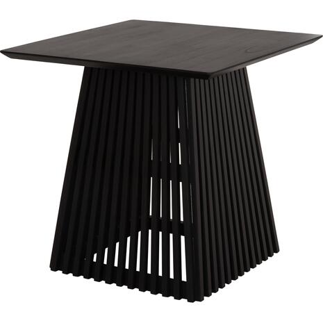 ΤΡΑΠΕΖΙ ΤΡΑΠΕΖΑΡΙΑΣ ΤΕΤΡΑΓΩΝΟ FRANTZ HM9458.02 MINDI ΞΥΛΟ ΜΑΥΡΟ 80x80x78Yεκ.