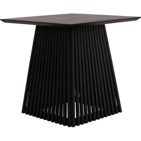 ΤΡΑΠΕΖΙ ΤΡΑΠΕΖΑΡΙΑΣ ΤΕΤΡΑΓΩΝΟ FRANTZ HM9458.02 MINDI ΞΥΛΟ ΜΑΥΡΟ 80x80x78Yεκ.