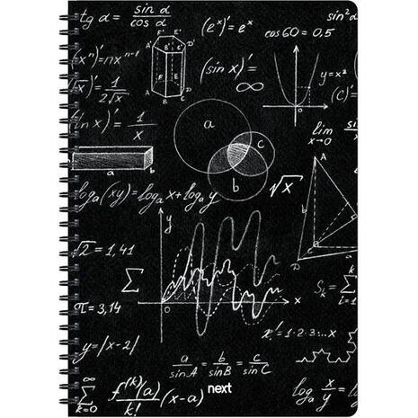 Τετράδιο σπιράλ 2 θεμάτων Next Trends Mathematics 70 φύλλα 21x29εκ.