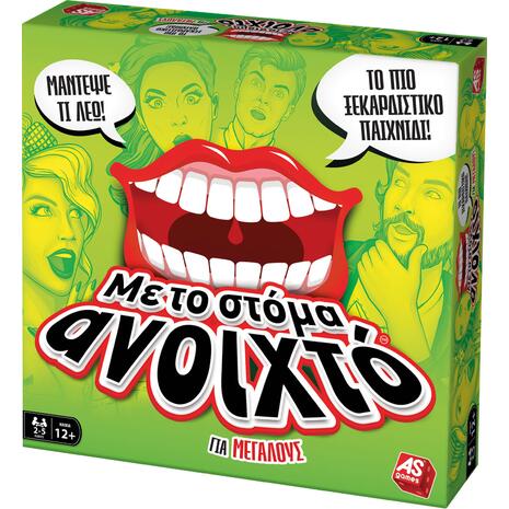 Επιτραπέζιο Παιχνίδι Με Στόμα Ανοιχτό Για Μεγάλους Για Ηλικίες 12+ Χρονών