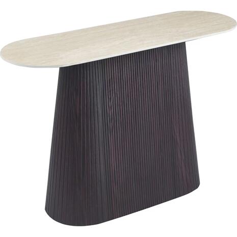 ΚΟΝΣΟΛΑ CATER HM18323 ΚΕΡΑΜΙΚΟ TOP ΟΨΗ ΤΡΑΒΕΡΤΙΝΑΣ-MDF ΒΑΣΗ 120x40x78Υεκ.