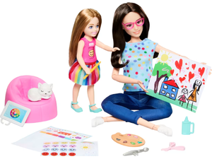 Barbie Kαι Chelsea Δασκάλα Καλλιτεχνικών (HRG48)