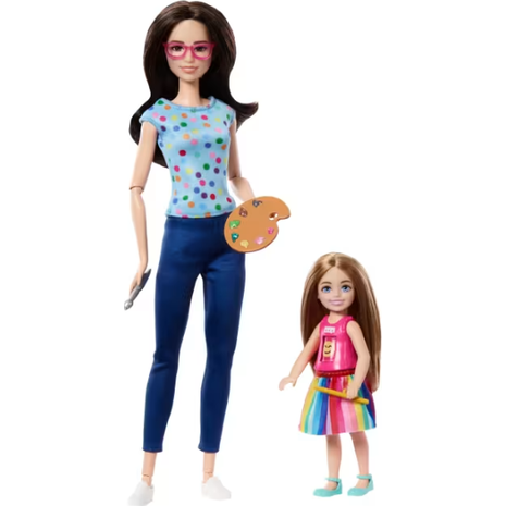 Barbie Kαι Chelsea Δασκάλα Καλλιτεχνικών (HRG48)