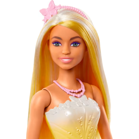 Barbie Πριγκίπισσα Πορτοκαλί Ανταύγειες (HRR09)