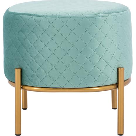 ΣΚΑΜΠΟ SINTA HM8638.07 ΑΠΟ ΦΥΣΤΙΚΙ ΒΕΛΟΥΔΟ ΜΕ ΧΡΥΣΗ ΒΑΣΗ 42x42x38Υ εκ.