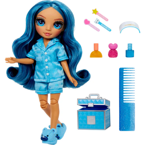 Κούκλα Rainbow High Junior High PJ Party Skyler/Blue