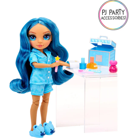 Κούκλα Rainbow High Junior High PJ Party Skyler/Blue