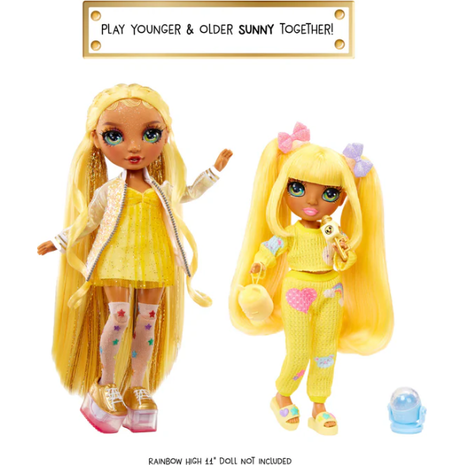 Κούκλα Rainbow High Junior High PJ Party Sunny/Yellow
