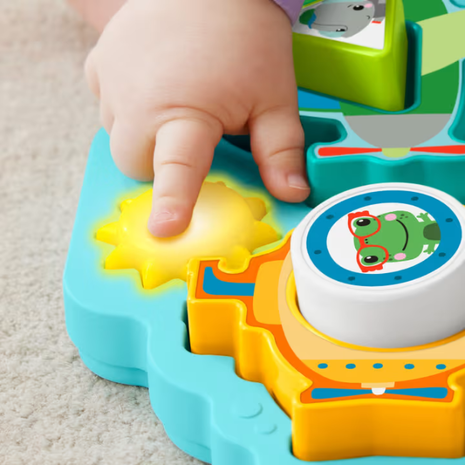 Fisher-Price Shapes And Sounds Παζλ Οχημάτων Με Σχήματα Και Ήχους