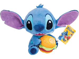 Λούτρινο Disney Stitch Με Burger 25εκ