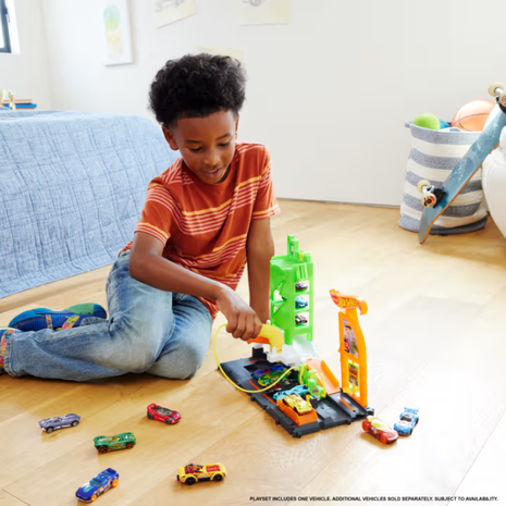 Hot Wheels Σταθμός Καυσίμων Πίστα Σταθμός Φόρτισης Οχημάτων (HTN79)