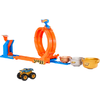 Hot Wheels Monster Trucks Πίστα Διεκδίκηση Κυπέλου Challenge Playset Όχημα Παιχνίδι (JBX64)