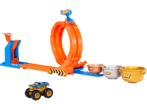 Hot Wheels Monster Trucks Πίστα Διεκδίκηση Κυπέλου Challenge Playset Όχημα Παιχνίδι (JBX64)