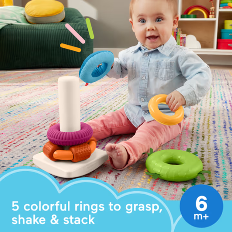 Fisher - Price Πυραμίδα (Πολλαπλές Αισθήσεις) (HXK47)
