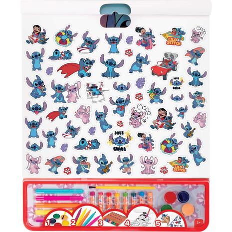 Giga Block Σετ Ζωγραφικής Stitch 5 σε 1