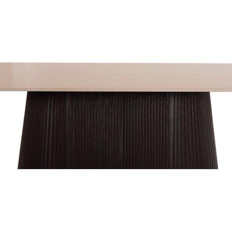ΤΡΑΠΕΖΙ ΟΒΑΛ CATER HM18320 ΚΕΡΑΜΙΚΟ TOP ΟΨΗ ΤΡΑΒΕΡΤΙΝΑΣ-MDF ΒΑΣΗ 180x90x74Υεκ