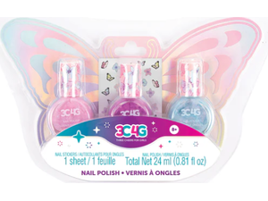 Make It Real Butterfly Nail Polish Trio