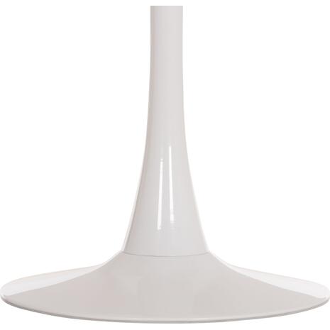 ΤΡΑΠΕΖΙ ΤΡΑΠΕΖΑΡΙΑΣ ROLLO HM9421.11 ΣΤΡΟΓΓΥΛΟ WHITE MARBLE Φ90x74Υεκ.