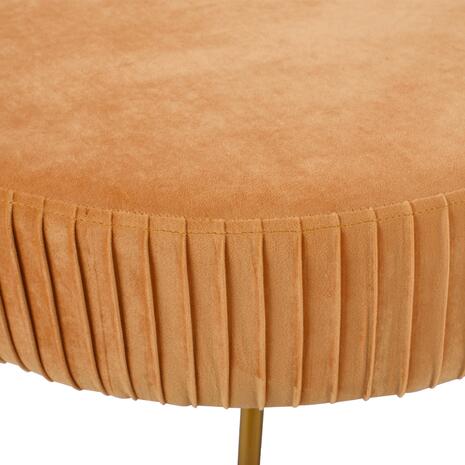 ΣΚΑΜΠΟ ΠΑΓΚΑΚΙ ALINAFE HM8635.09 ΑΠΟ ΧΡΥΣΟ ΒΕΛΟΥΔΟ ΜΕ ΧΡΥΣΗ ΒΑΣΗ 118Χ64Χ40,5Y εκ.