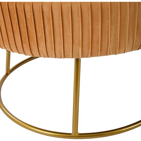 ΣΚΑΜΠΟ ΠΑΓΚΑΚΙ ALINAFE HM8635.09 ΑΠΟ ΧΡΥΣΟ ΒΕΛΟΥΔΟ ΜΕ ΧΡΥΣΗ ΒΑΣΗ 118Χ64Χ40,5Y εκ.