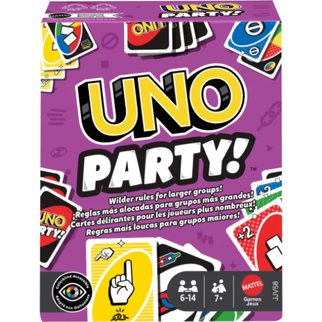 Επιτραπέζιο Παιχνίδι Uno Party (JJV58)