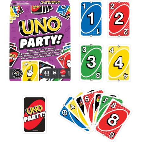 Επιτραπέζιο Παιχνίδι Uno Party (JJV58)