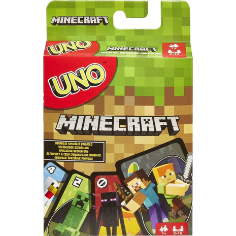 Επιτραπέζιο Παιχνίδι Uno Minecraft (FPD61)