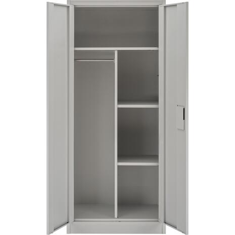 ΝΤΟΥΛΑΠΑ 2ΦΥΛΛΗ ΜΕΤΑΛΛΙΚΗ HRONDA HM5749.21 ME ΧΩΡΙΣΜΑ & ΚΛΕΙΔΑΡΙΑ 70x40x170Υεκ.