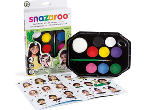 Χρώματα προσώπου Snazaroo Face Painting Rainbow σετ 8 χρώματα + πινέλο