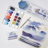 Κασετίνα Pocket Set Winsor & Newton Cotman Νερομπογιές με 8 χρώματα Skyscape & Πινέλο