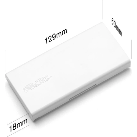 Κασετίνα Winsor & Newton Cotman Νερομπογιές με 8 πλακάκια Floral & Πινέλο