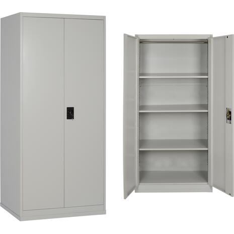 ΝΤΟΥΛΑΠΑ 2ΦΥΛΛΗ ΜΕΤΑΛΛΙΚΗ HRONDA HM5748.21 ME 3 ΡΑΦΙΑ & ΚΛΕΙΔΑΡΙΑ 70x40x170Υεκ.