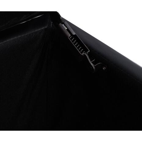 ΣΚΑΜΠΟ PU ΜΕ ΑΠΟΘΗΚΕΥΤΙΚΟ ΧΩΡΟ TRISCUBE ΜΑΥΡΟ HM223.01 121x51.5x50Υ εκ.