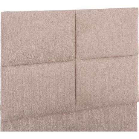 ΚΡΕΒΑΤΙ ΜΟΝΟ MILO HM652.32 ΜΠΕΖ TEDDY ΥΦΑΣΜΑ ΓΙΑ ΣΤΡΩΜΑ 90x200εκ