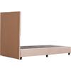 ΚΡΕΒΑΤΙ ΜΟΝΟ MILO HM652.32 ΜΠΕΖ TEDDY ΥΦΑΣΜΑ ΓΙΑ ΣΤΡΩΜΑ 90x200εκ
