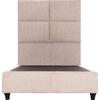 ΚΡΕΒΑΤΙ ΜΟΝΟ MILO HM652.32 ΜΠΕΖ TEDDY ΥΦΑΣΜΑ ΓΙΑ ΣΤΡΩΜΑ 90x200εκ