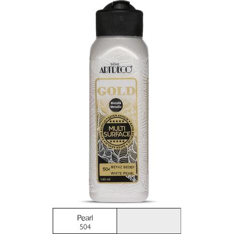 Ακρυλικό χρώμα ArtDeco Multi Surface 140ml Pearl (504) (Pearl)