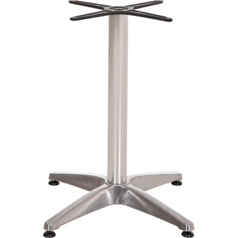 ΒΑΣΗ ΑΛΟΥΜΙΝΙΟΥ 4ΝΥΧΗ 66Χ66X69Υεκ. ΜΕ ΣΤΑΥΡΟ 45Χ45εκ. HM448.01 ΧΡΩΜΙΟΥ