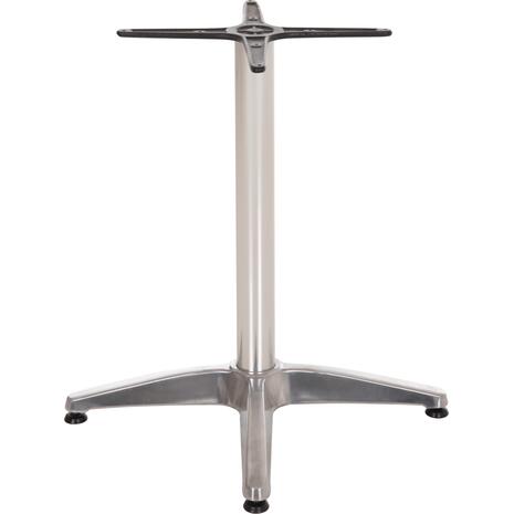 ΒΑΣΗ ΑΛΟΥΜΙΝΙΟΥ 4ΝΥΧΗ 66Χ66X69Υεκ. ΜΕ ΣΤΑΥΡΟ 45Χ45εκ. HM448.01 ΧΡΩΜΙΟΥ