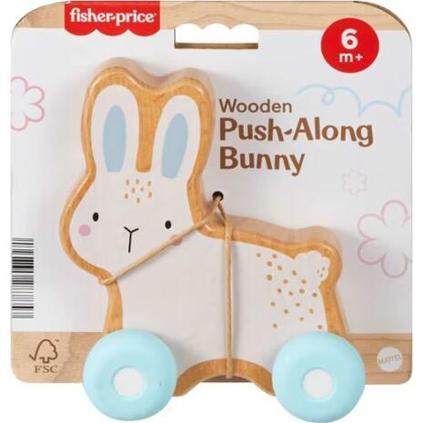 Fisher Price Ξύλινο Λαγουδάκι (JDM52)